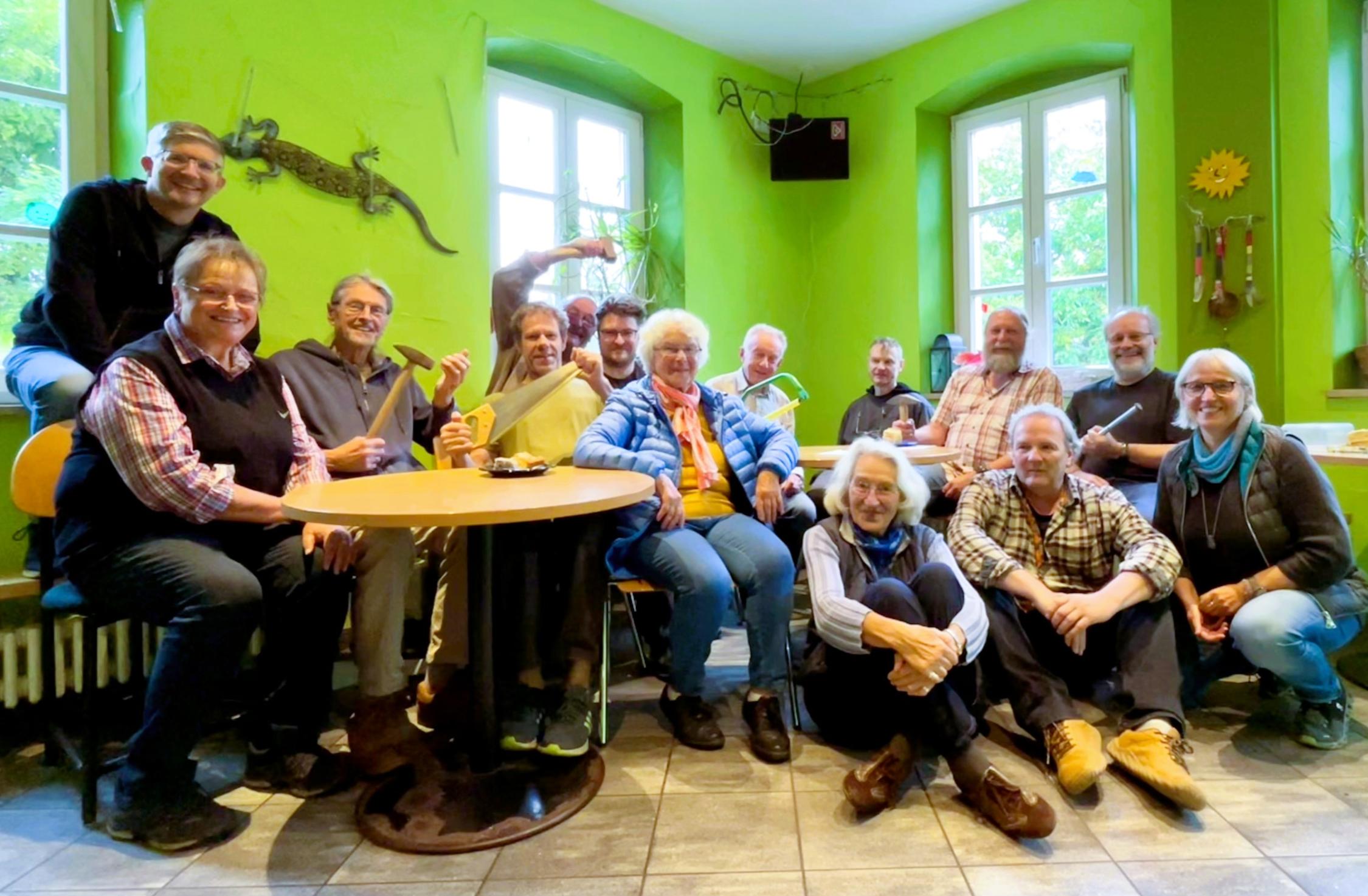 Das Team vom Reparaturcafé