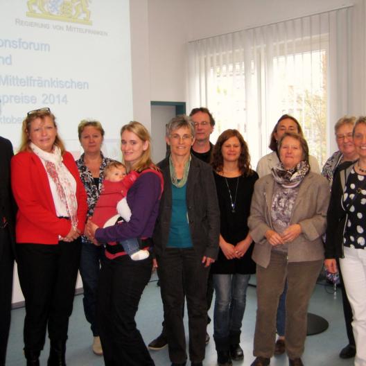 Preisverleihung Integrationspreis Mittelfranken