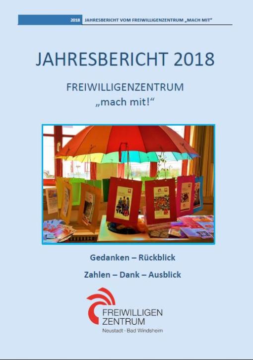 Titelseite Jahresbericht 2018